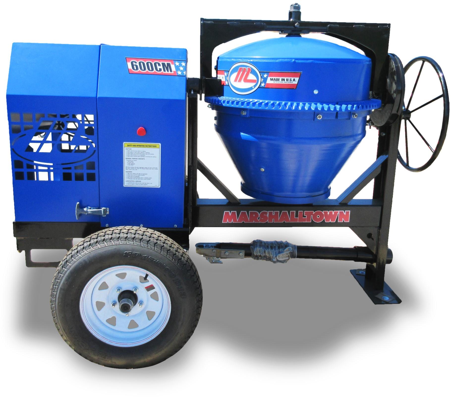 Marshalltown 600 Concrete Mixer | Concrete Mixer | PDQuipment