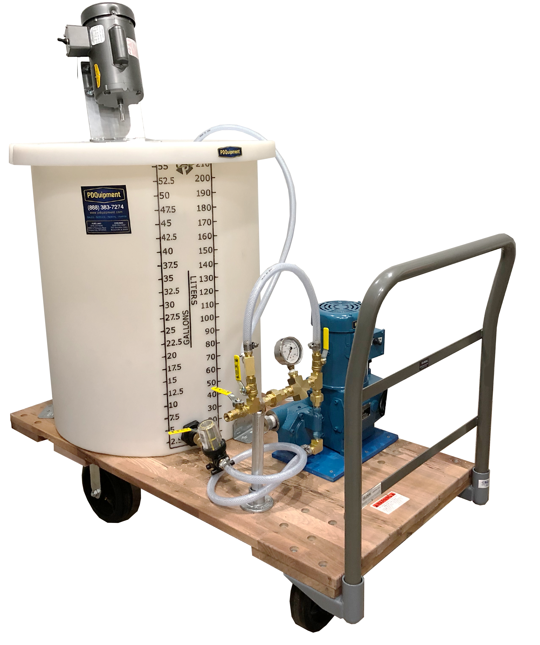 NEW Alum Injection Fireproofing Pump PDQuipment