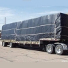 Black Trucker Lumber Tarps