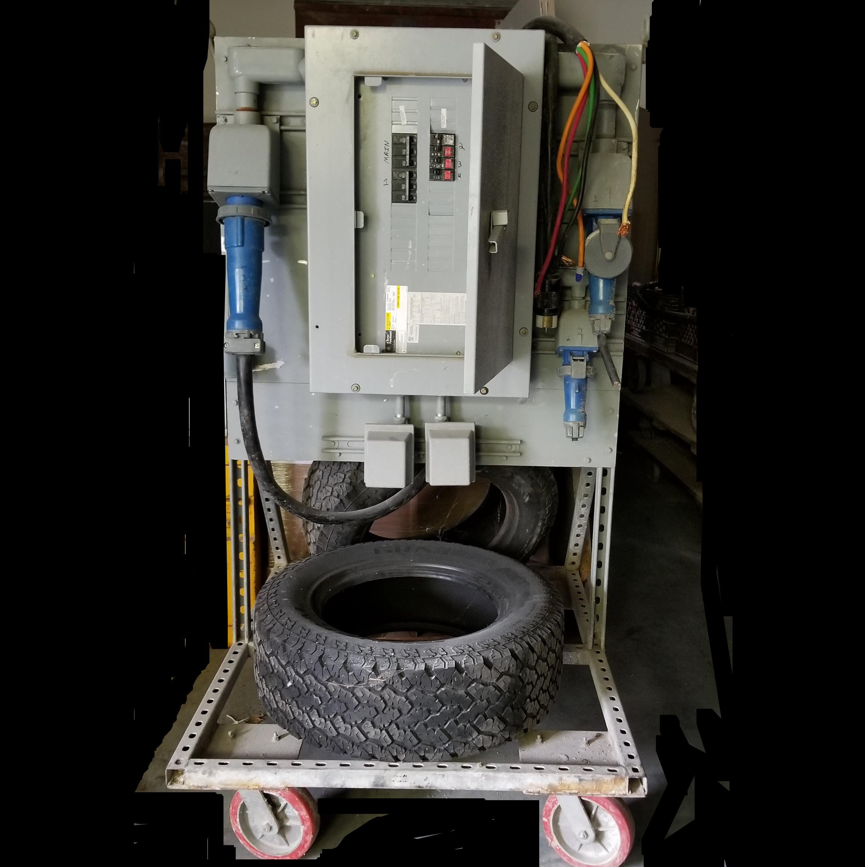 USED Portable Electric Panel Power Distribution Box For Sale