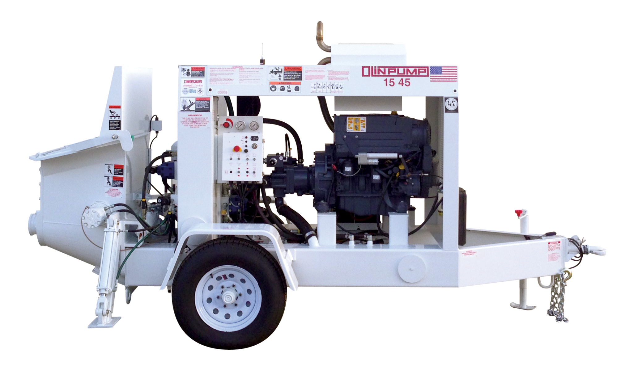 Olin 15 45 Swing Tube Concrete Pump Swing Tube Concrete Pump