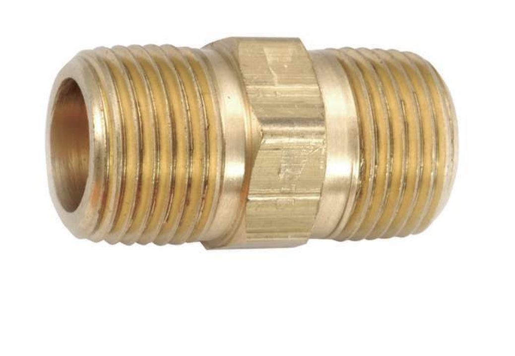 Paint fluid air hose High Pressure Adapter Hex Reducing Nipple 3/8" x 1/2"  mw 